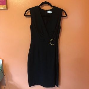 Black Calvin Klein dress